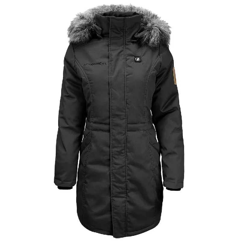 ActionHeat 5V Women's Battery Heated Parka Jacket performance