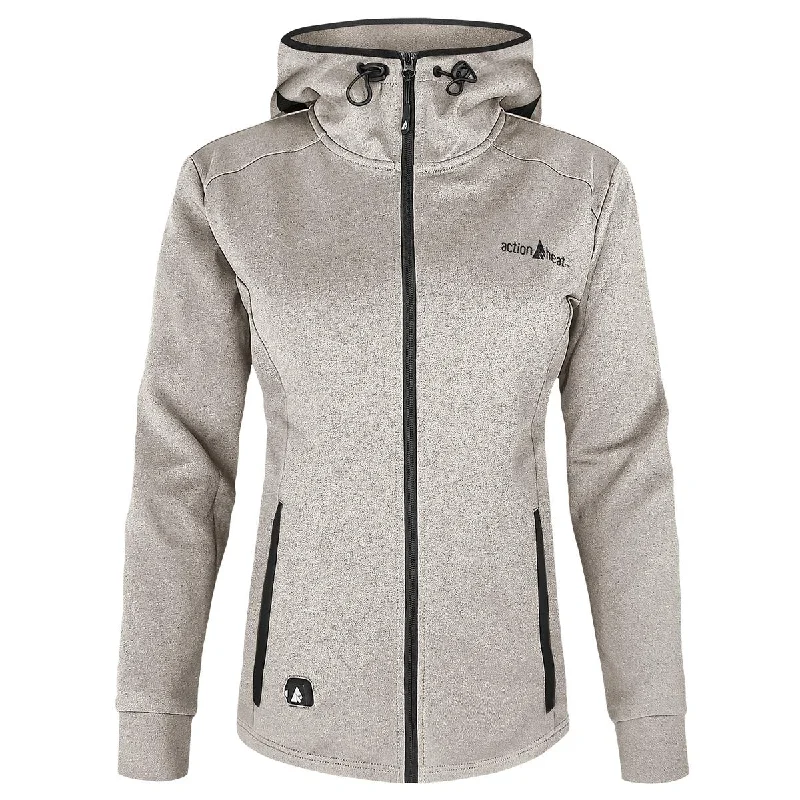 ActionHeat 5V Women's Slim Fit Battery Heated Hoodie Monochromatic Office Style