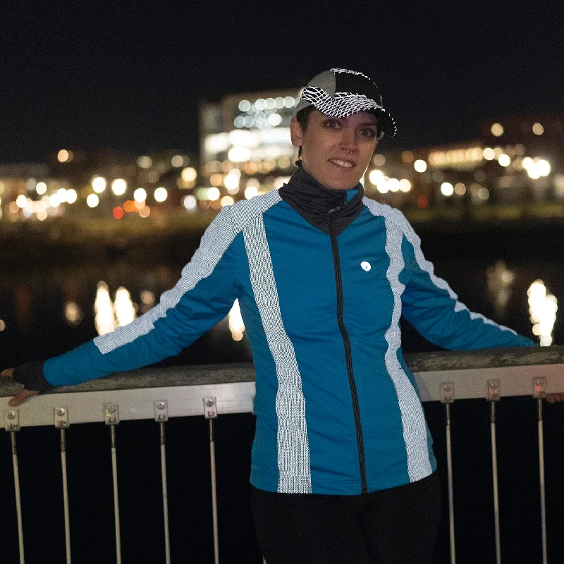 Albany Reflective Women's Softshell Jacket in Hawaiian Blue/Graphite Hip Women's Urban Albany Reflective Women's Softshell Jacket in Hawaiian Blue/Graphite Hip Women's Urban