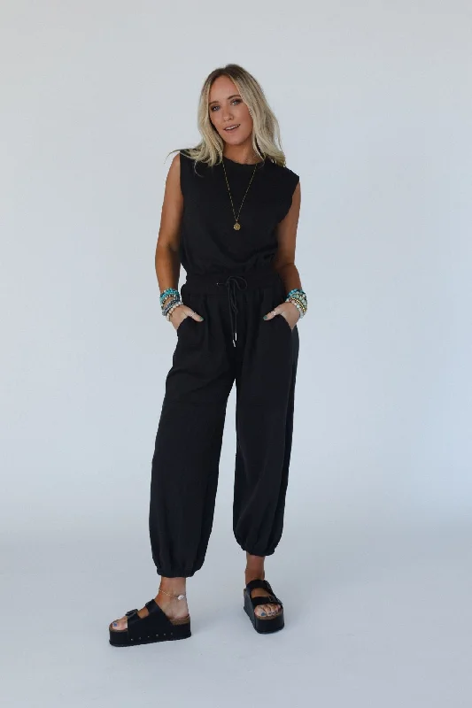 Aloe Sleeveless Jumpsuit - Ash Youthful Women's Pop