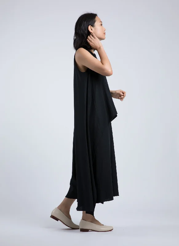 Ketel Layered Onesie - Black Dapper Women's 1920S