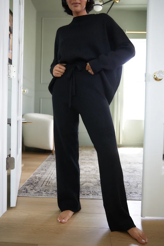 Break Free Ribbed Pants Minimalist Women's Casual