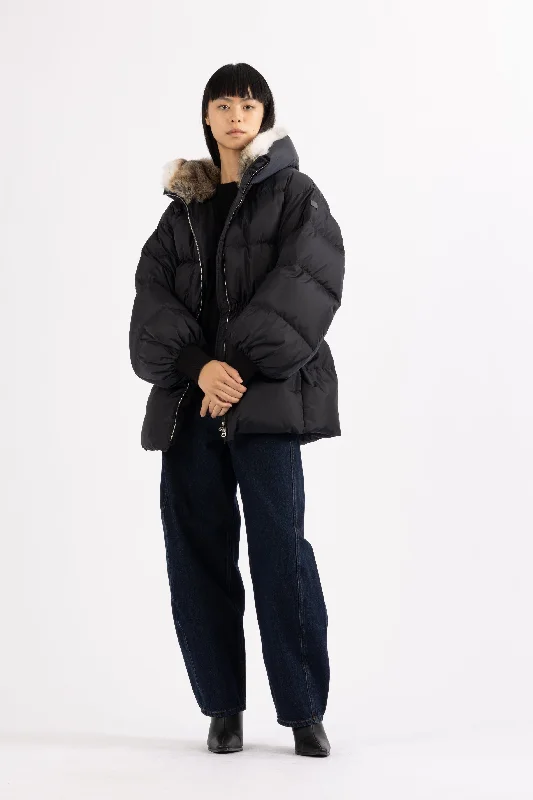 DRAWSTRING DOWN JACKET AZA Contemporary 