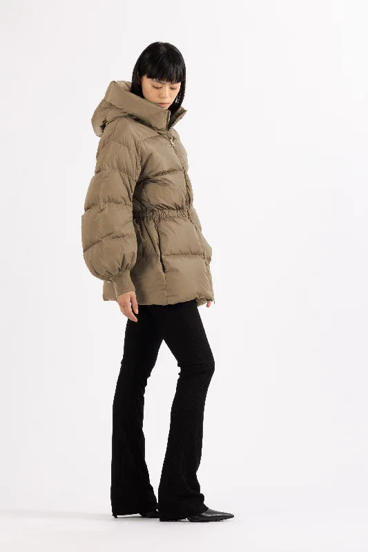 DRAWSTRING DOWN JACKET AZA Athletic Women's 