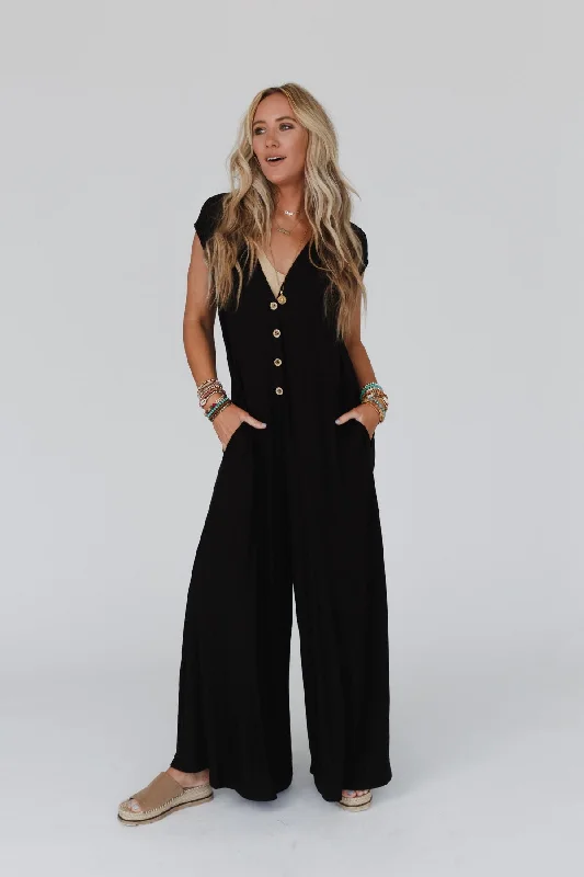 Daphne Jumpsuit - Black