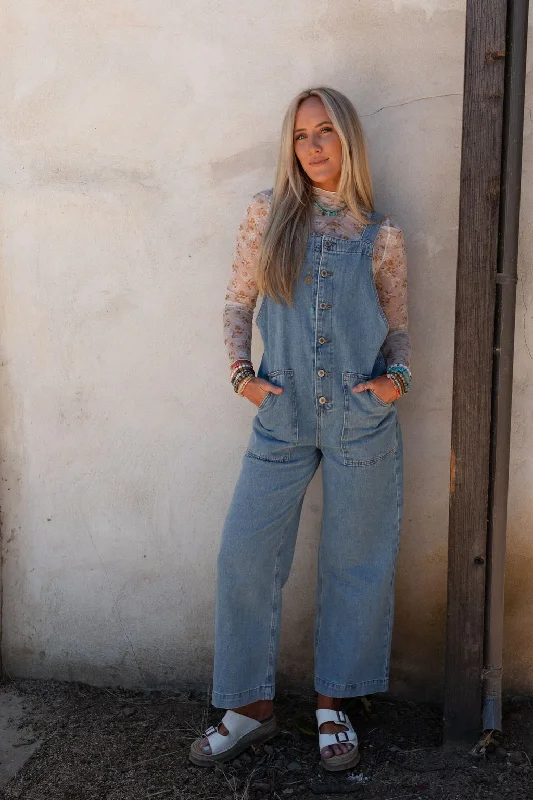 Daybreak Denim Jumpsuit - Denim Traditional Women's Wool