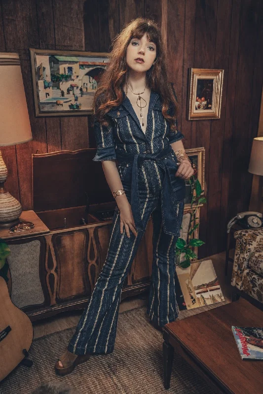 Blue Denim Stripe