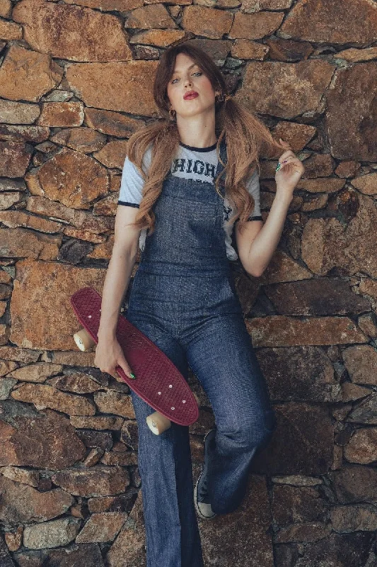 Jody Overalls - Freedom Wash Denim French