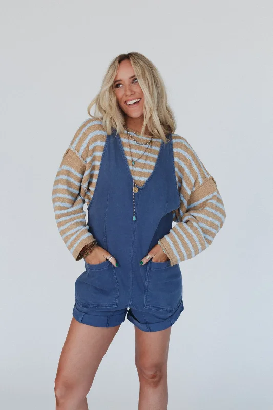 Jordyn Romper - Blue performance
