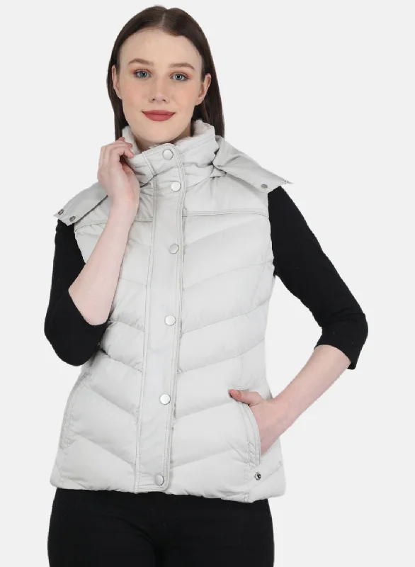 Women Olive Solid Jacket Streetwear Style for 