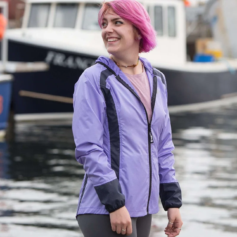 Narragansett Women's Jacket in Lilac/Graphite Traditional Women's Wool