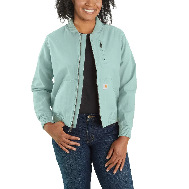 Rugged Flex® Relaxed Fit Canvas Jacket Earthy Women's Hemp - based