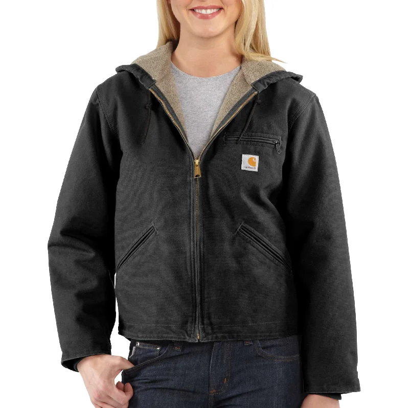 Sandstone Sherpa-Lined Sierra Jacket Sophisticated Women's Tailored