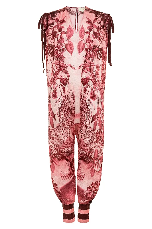 String Sera Jumpsuit - Final Sale Artistic Women's Hand - painted