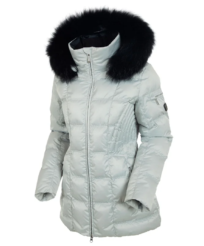 Women's Nikki Quilted Jacket with Removable Faux Fur Ruff Bold Women's Animal Print Women's Nikki Quilted Jacket with Removable Faux Fur Ruff Bold Women's Animal Print