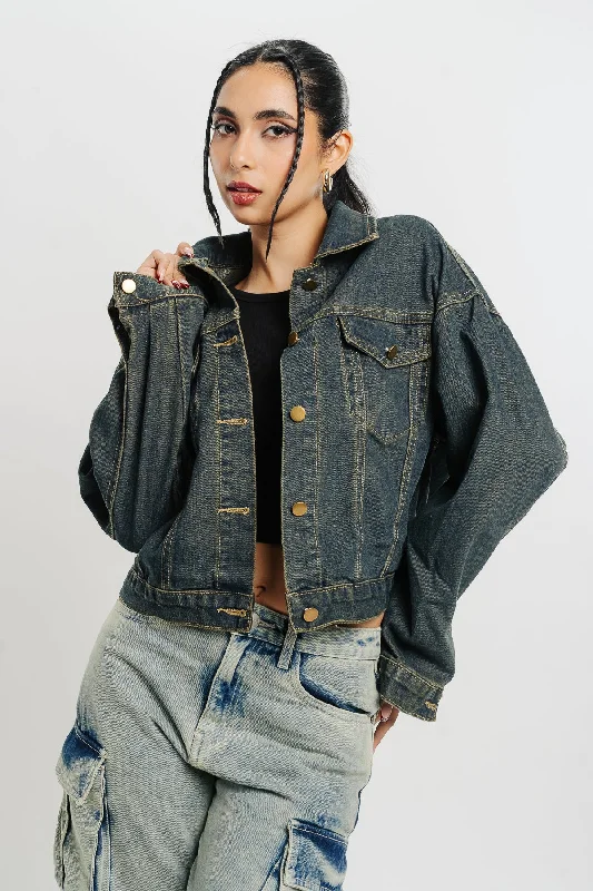 Dark Blue Denim Jacket