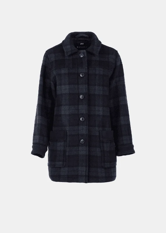 Women's George Jacket Blackwatch Navy Edgy Women's Punk