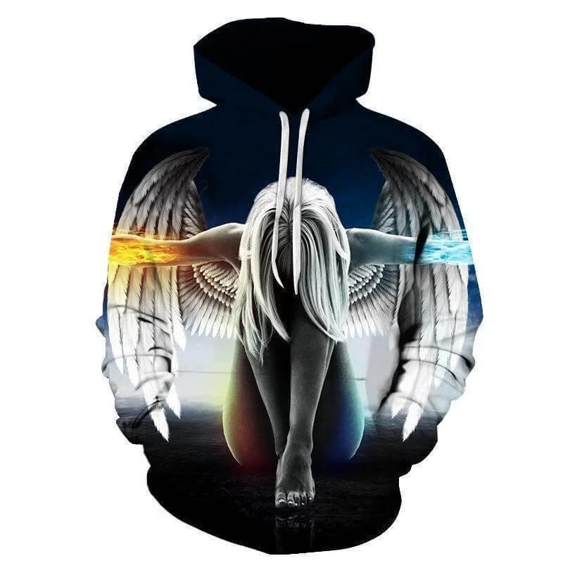 Angel Wings Hoodie UNISEX garde