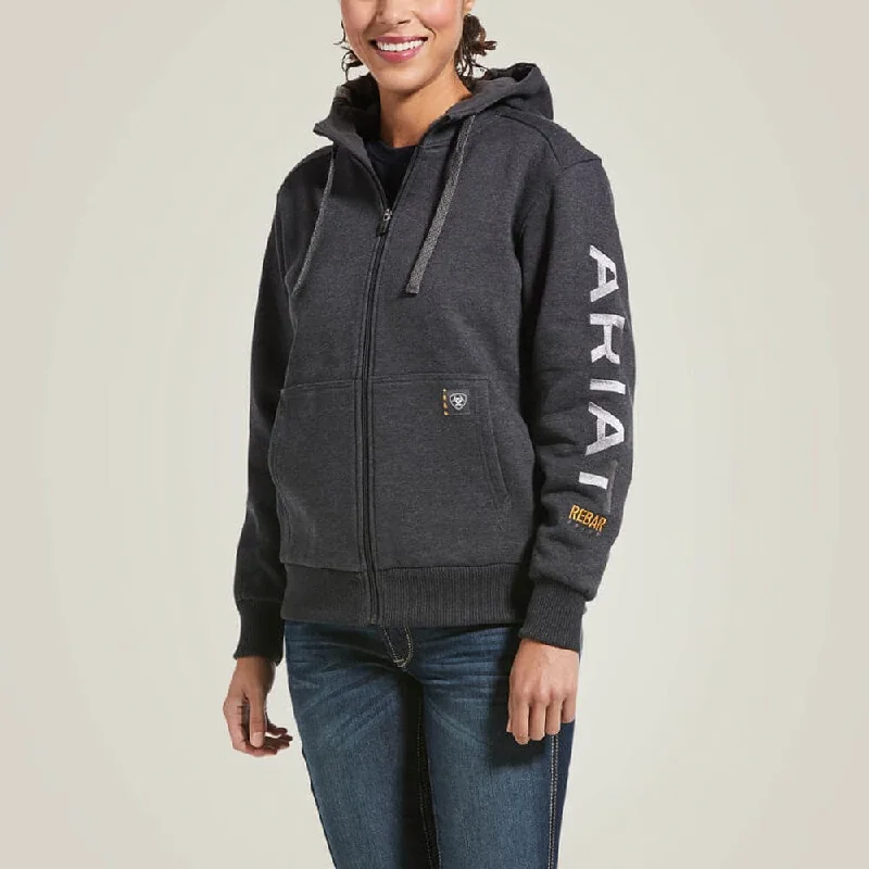 Ariat P20330 Women's Rebar All-Weather Full Zip Hoodie performance