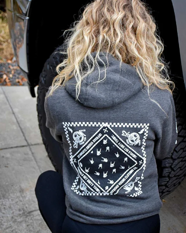 Bandana Unisex Pullover Hoodie performance