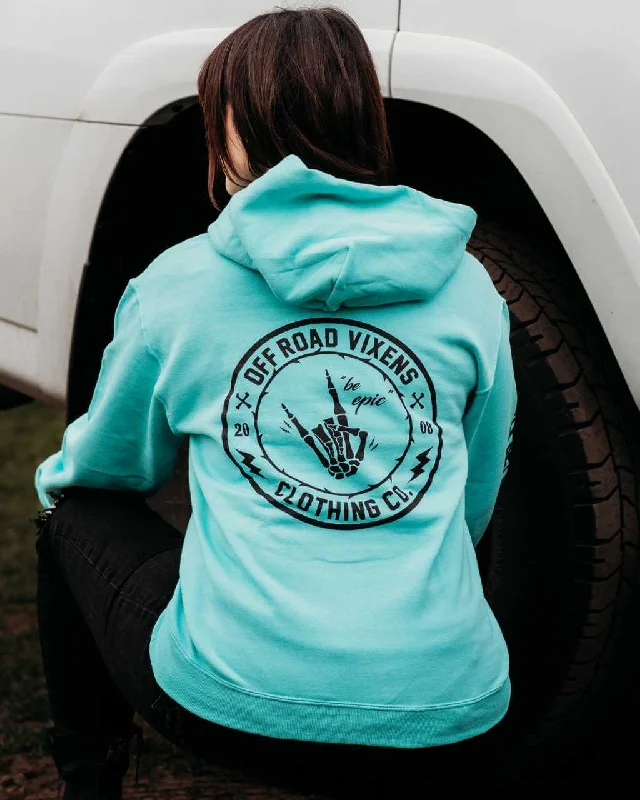 Be Epic Unisex Pullover Hoodie - Mint Monochromatic All - in - one