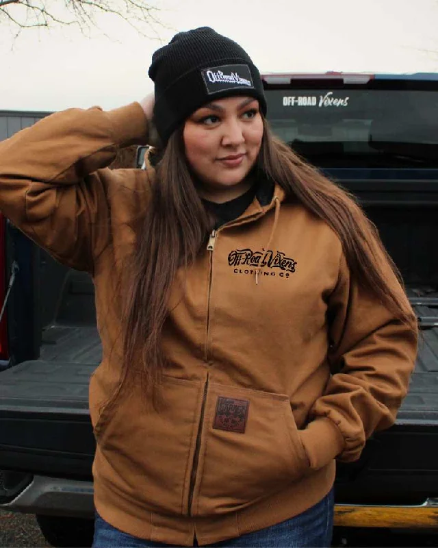 Blue Collar Vixen Workwear Jacket Cozy Women's Sherpa - lined