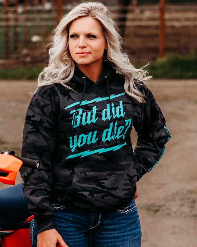 But Did you Die Unisex Hoodie Camo Earthy Women's Hemp - based