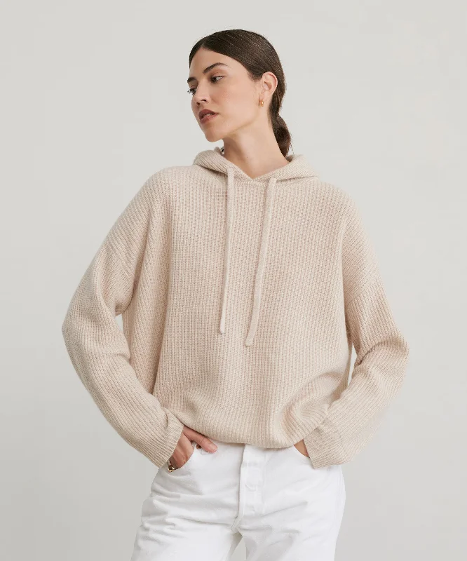 Cashmere Fisherman Hoodie Scandinavian