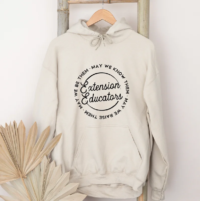 Extension Educators Circle Hoodie (S-3XL) Unisex - Multiple Colors! British Gentlewoman Style Extension Educators Circle Hoodie (S-3XL) Unisex - Multiple Colors! British Gentlewoman Style