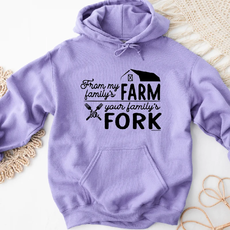 From My Family's Farm To Your Family's Fork Hoodie (S-3XL) Unisex - Multiple Colors! Sharp Women's Italian From My Family's Farm To Your Family's Fork Hoodie (S-3XL) Unisex - Multiple Colors! Sharp Women's Italian