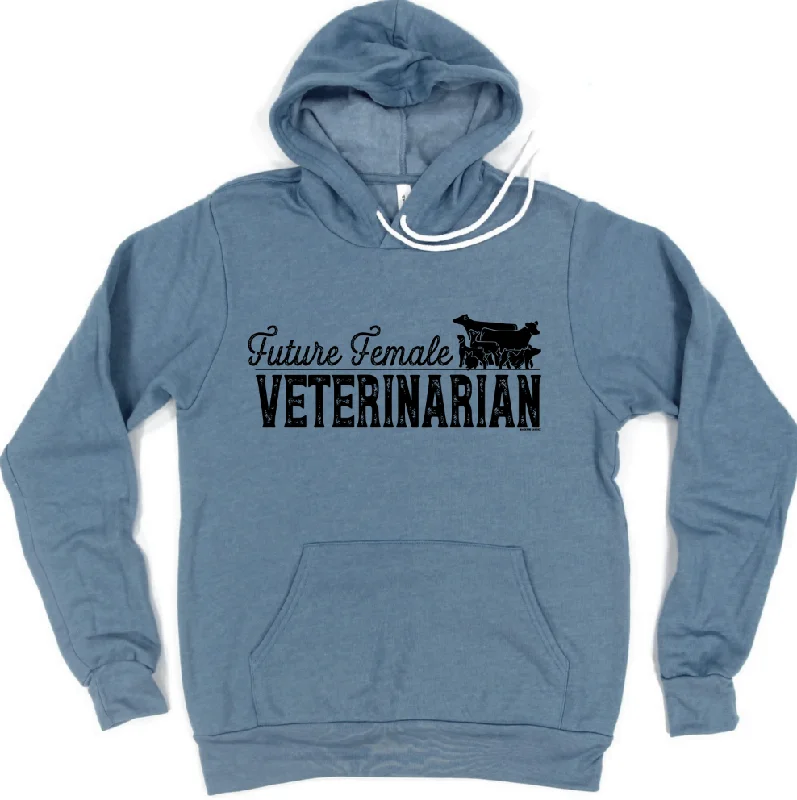 Future Female Veterinarian Hoodie (S-3XL) Unisex - Multiple Colors! Contemporary 