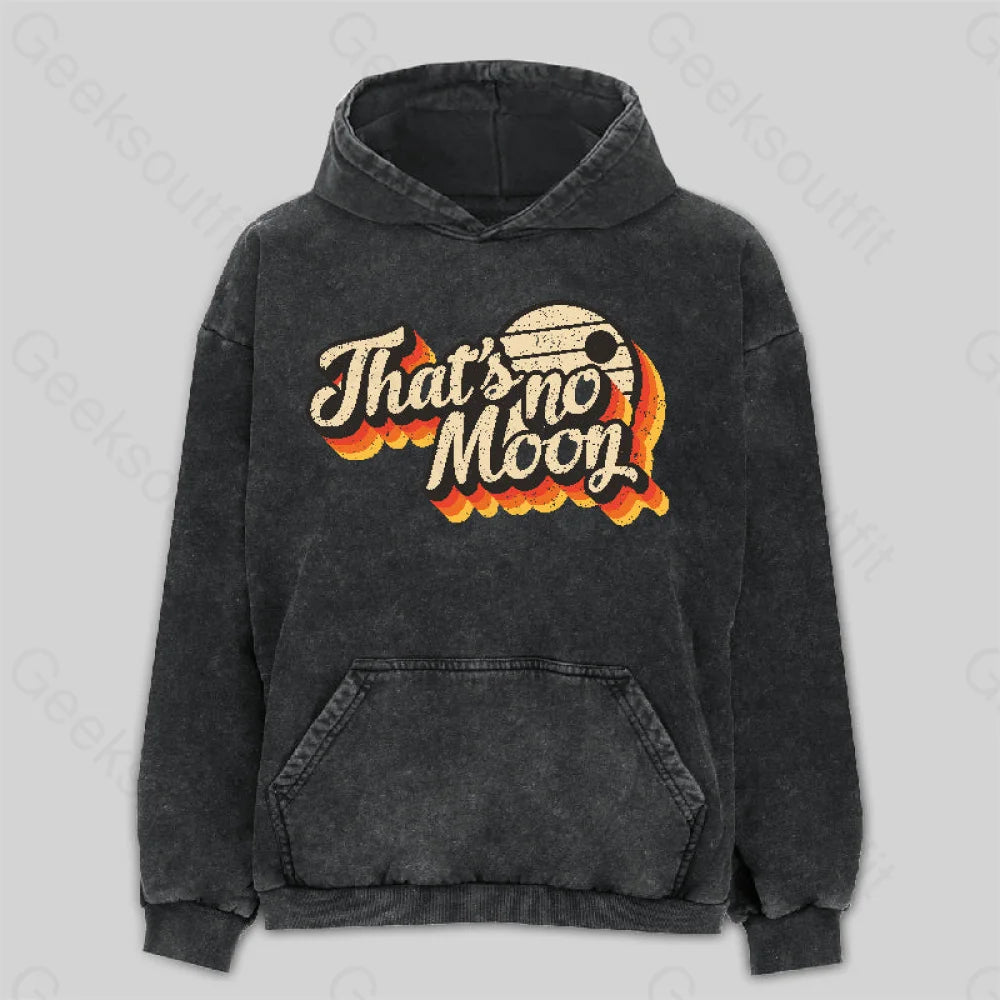Not a Vintage Moon Washed Hoodie Practical Women's Multi - 