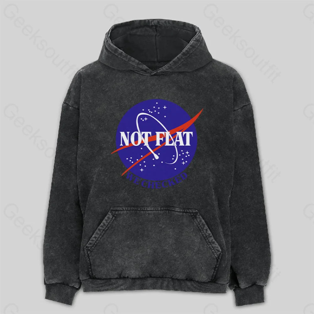 Not Flat Washed Hoodie Business