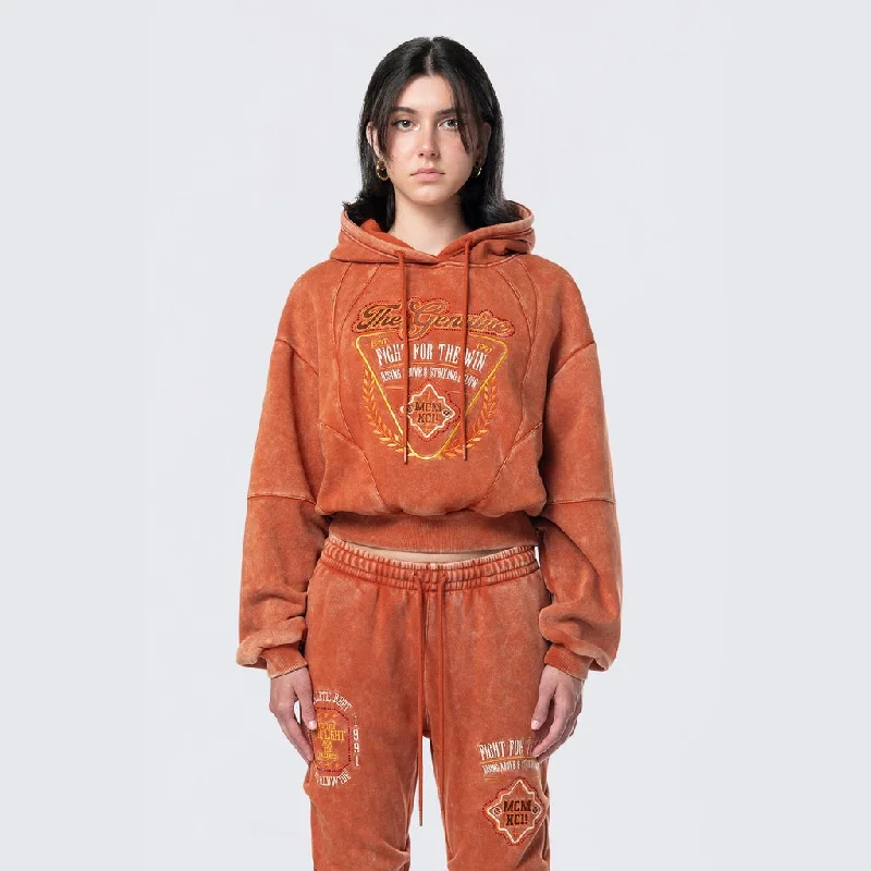 Oversized Pullover Hoodie - Picante Geometric
