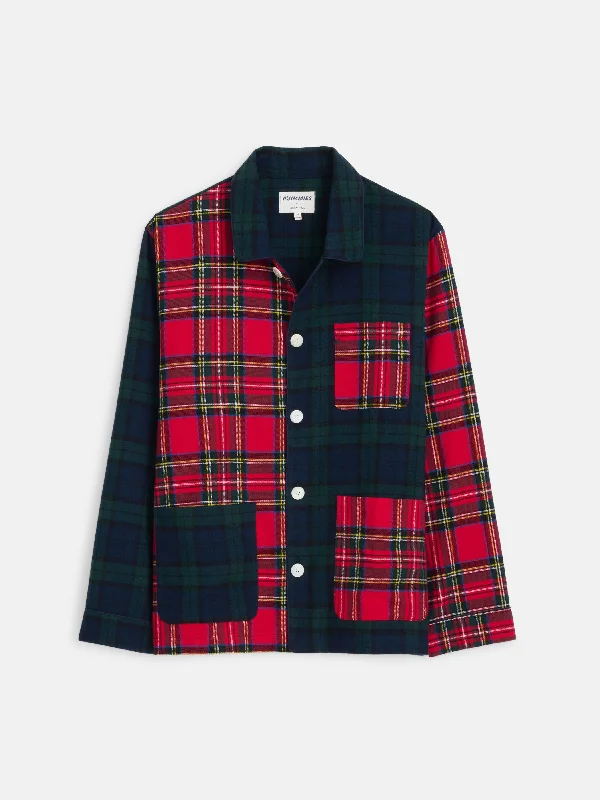 P'Jimmies Sleep Shirt in Flannel Traditional Women's Wool