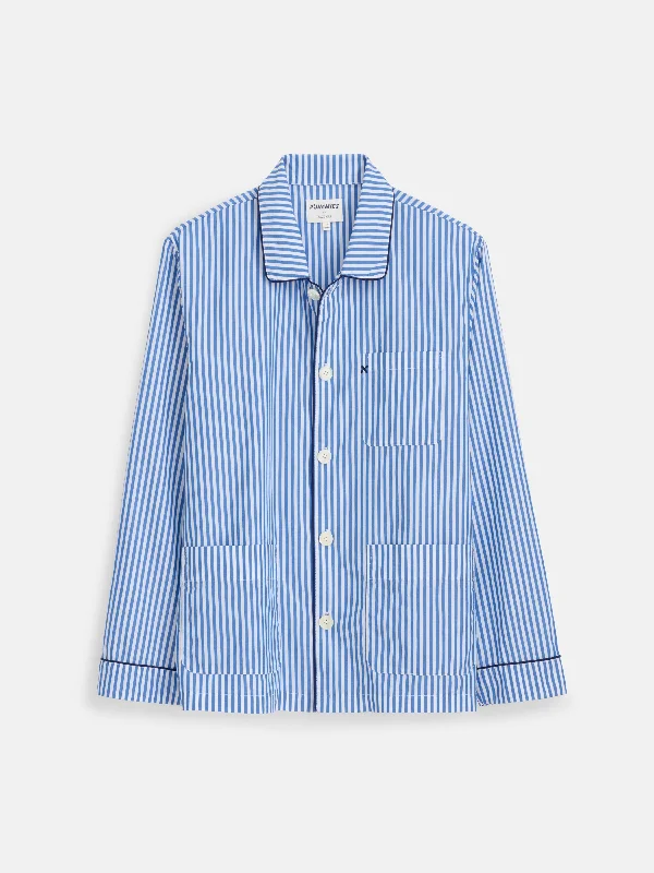 P'Jimmies Sleep Shirt in Stripe Dynamic Women's Moto
