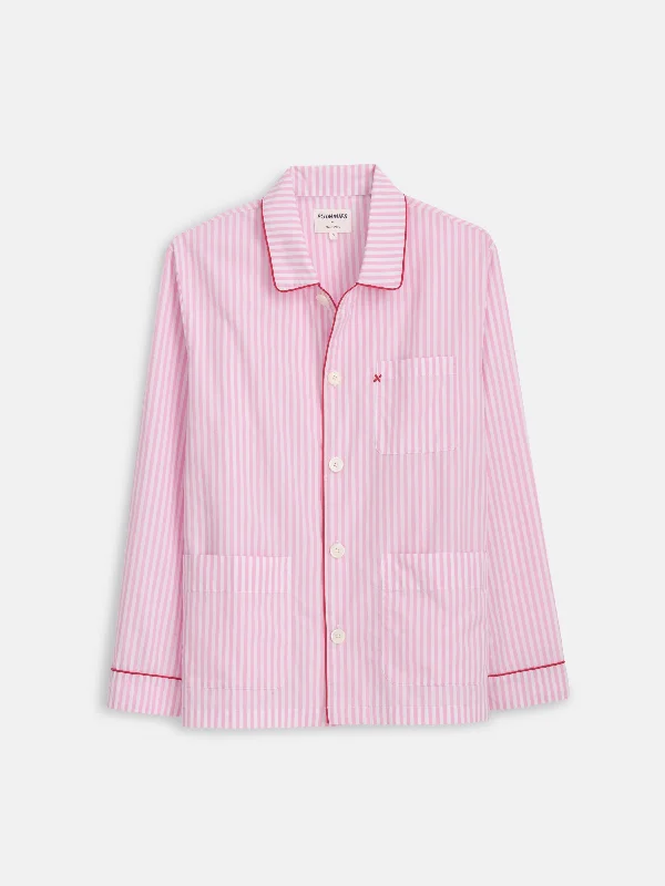 P'Jimmies Sleep Shirt in Stripe Business
