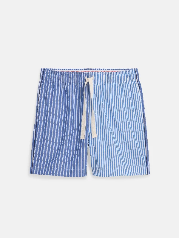 P'Jimmies Sleep Short in Stripe Earthy Women's 