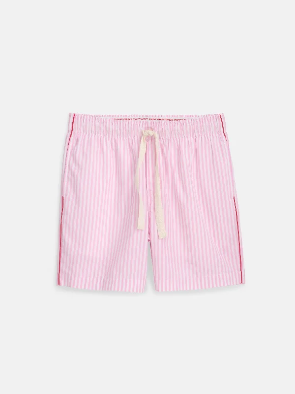 P'Jimmies Sleep Short in Stripe Scandinavian