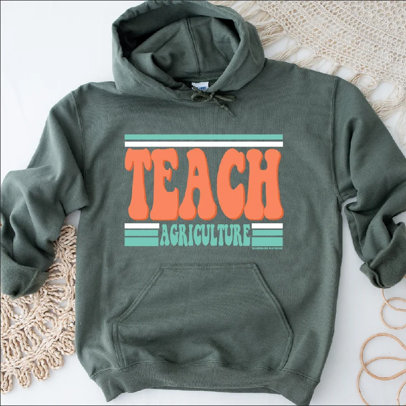 Retro Teach Agriculture Hoodie (S-3XL) Unisex - Multiple Colors!