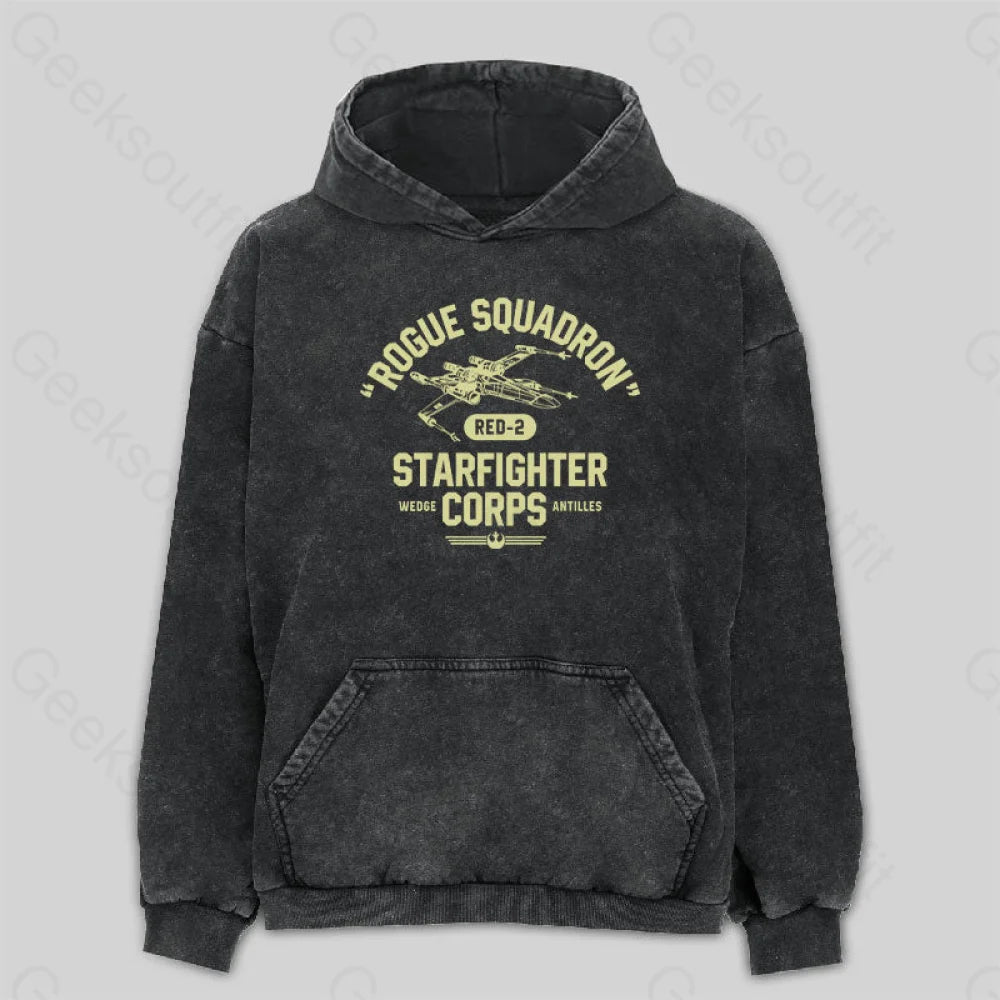 Rogue Squadron Wedge Antilles Washed Hoodie Vacation