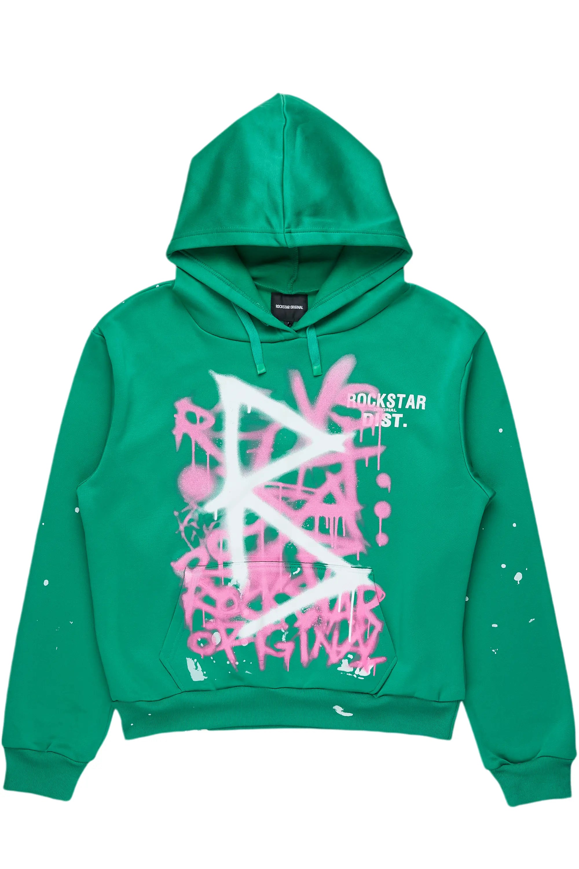 Nahomy Green Oversized Hoodie Dapper Women's Bow - adorned