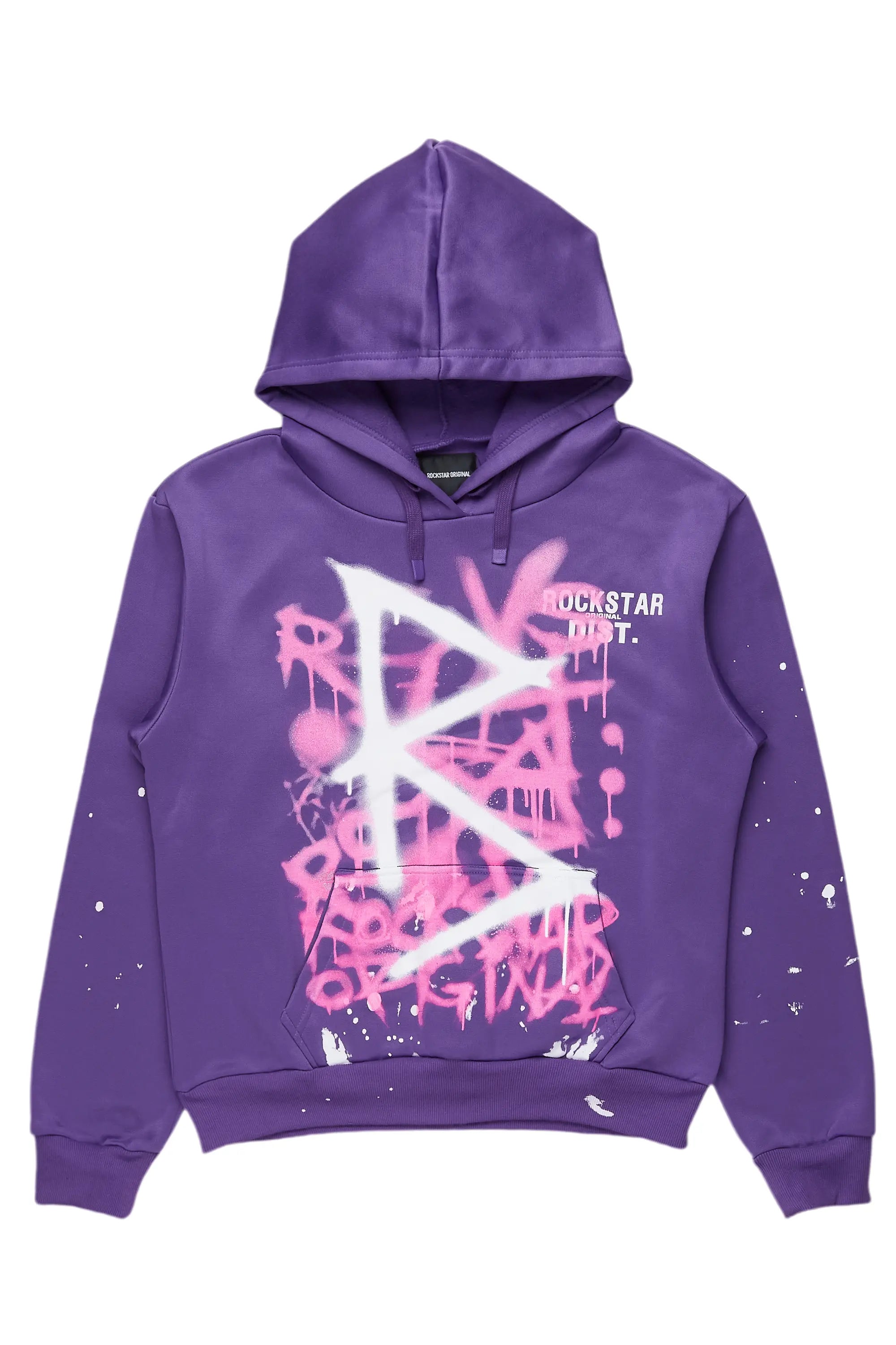 Nahomy Purple Oversized Hoodie Athletic Women's 