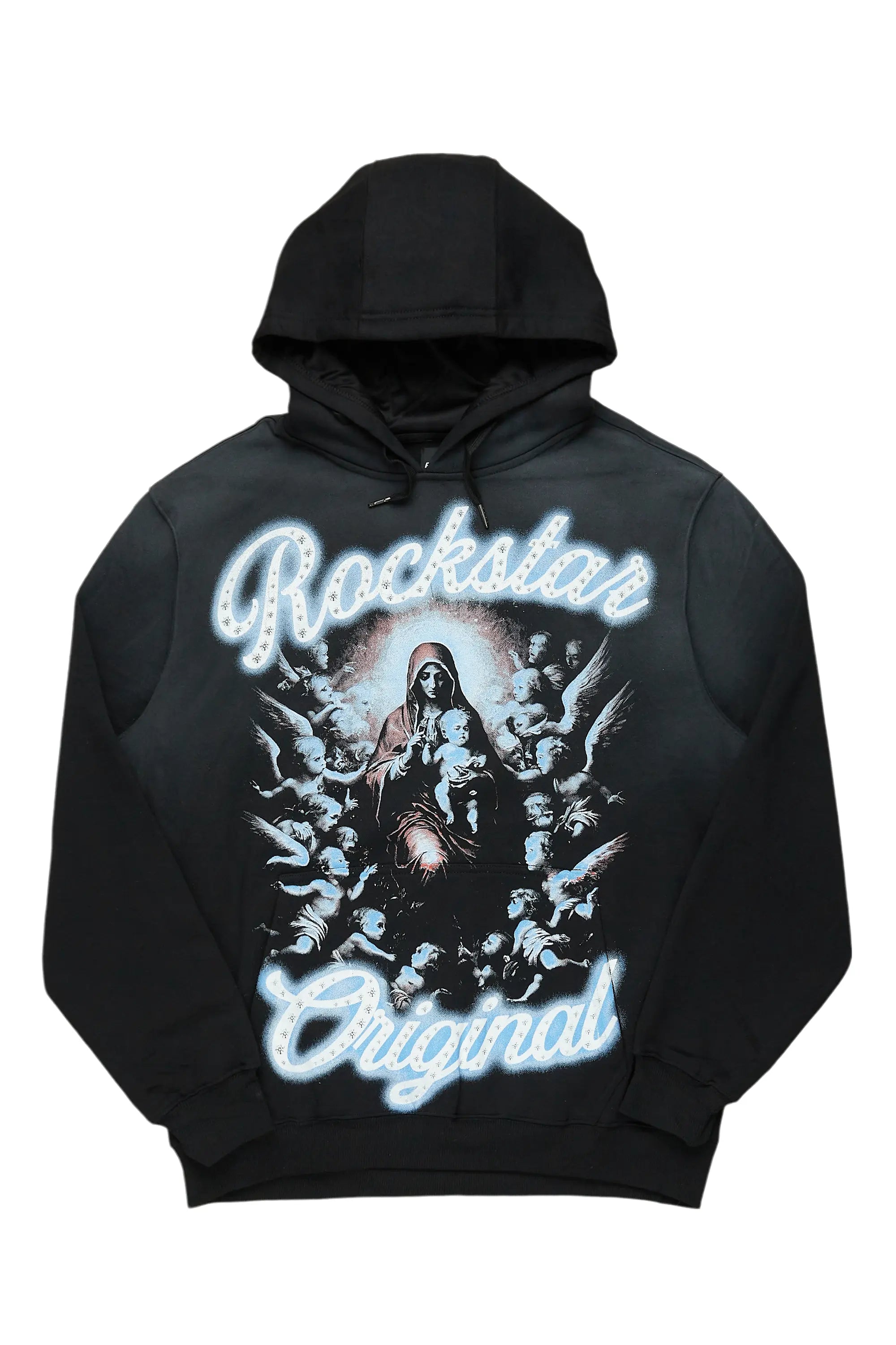 Shakera Black Oversized Hoodie Hip Women's Urban