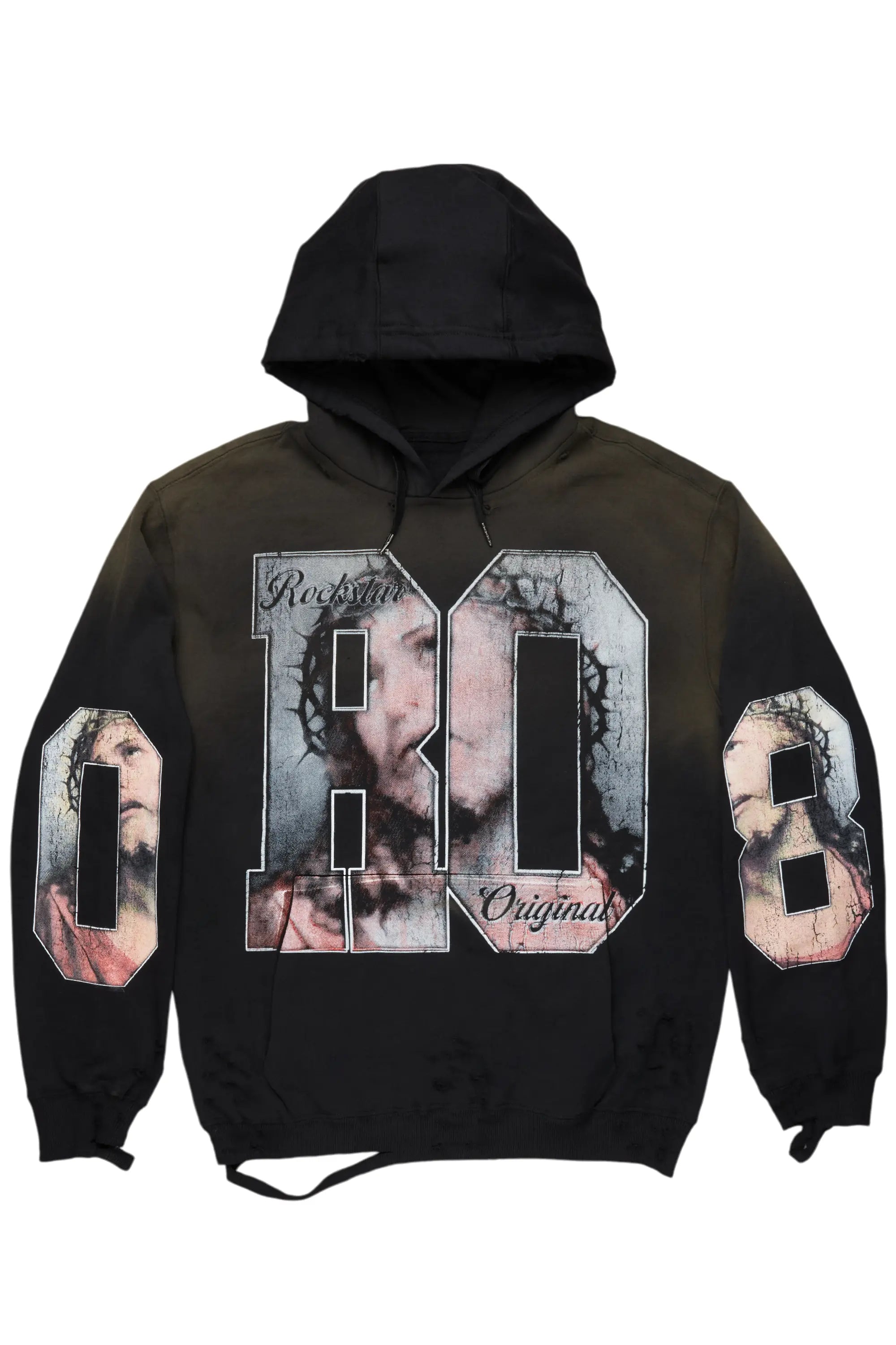 Kameron Black Oversized Hoodie Classic Women's Tweed