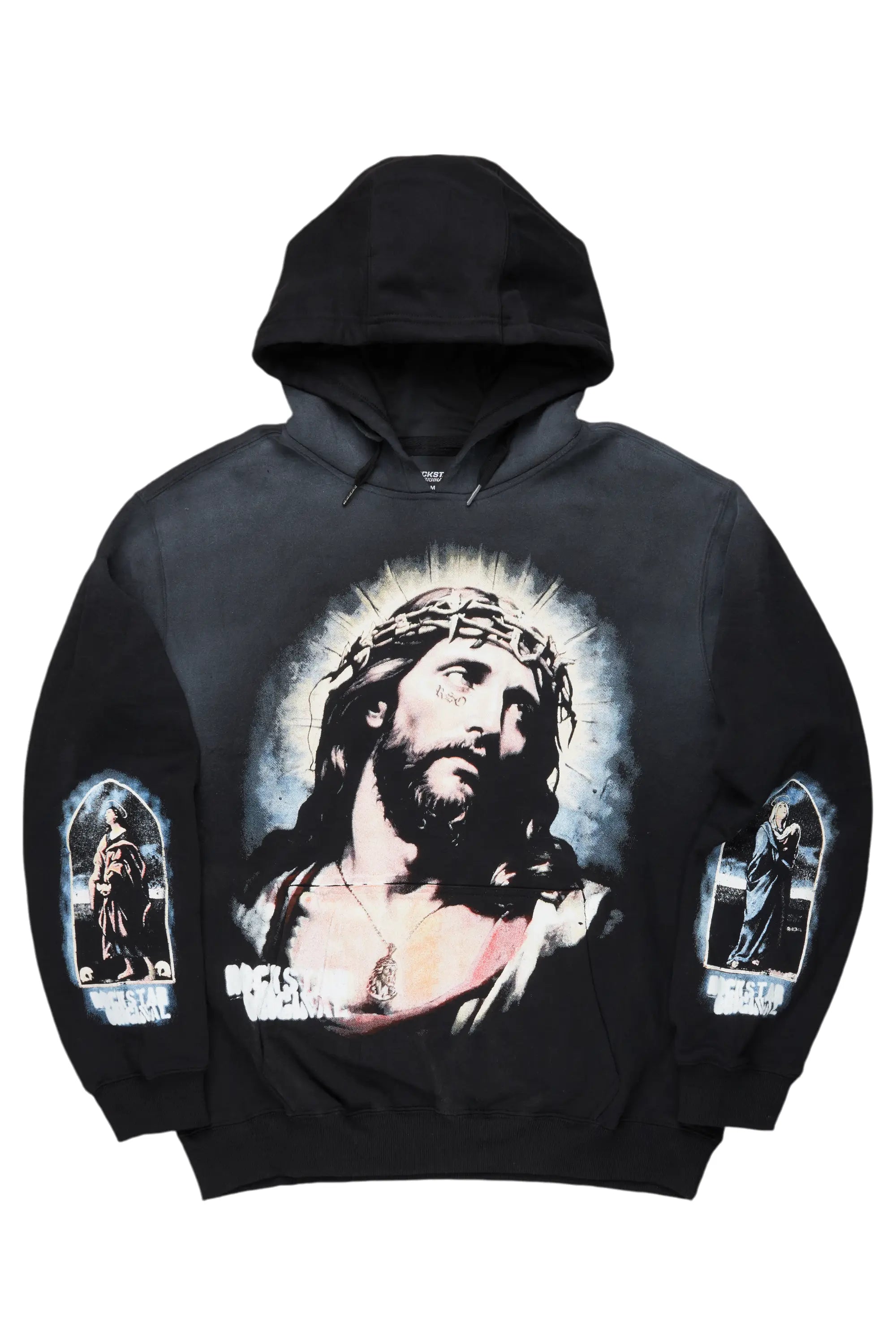 Oleatha Black Oversized Hoodie performance