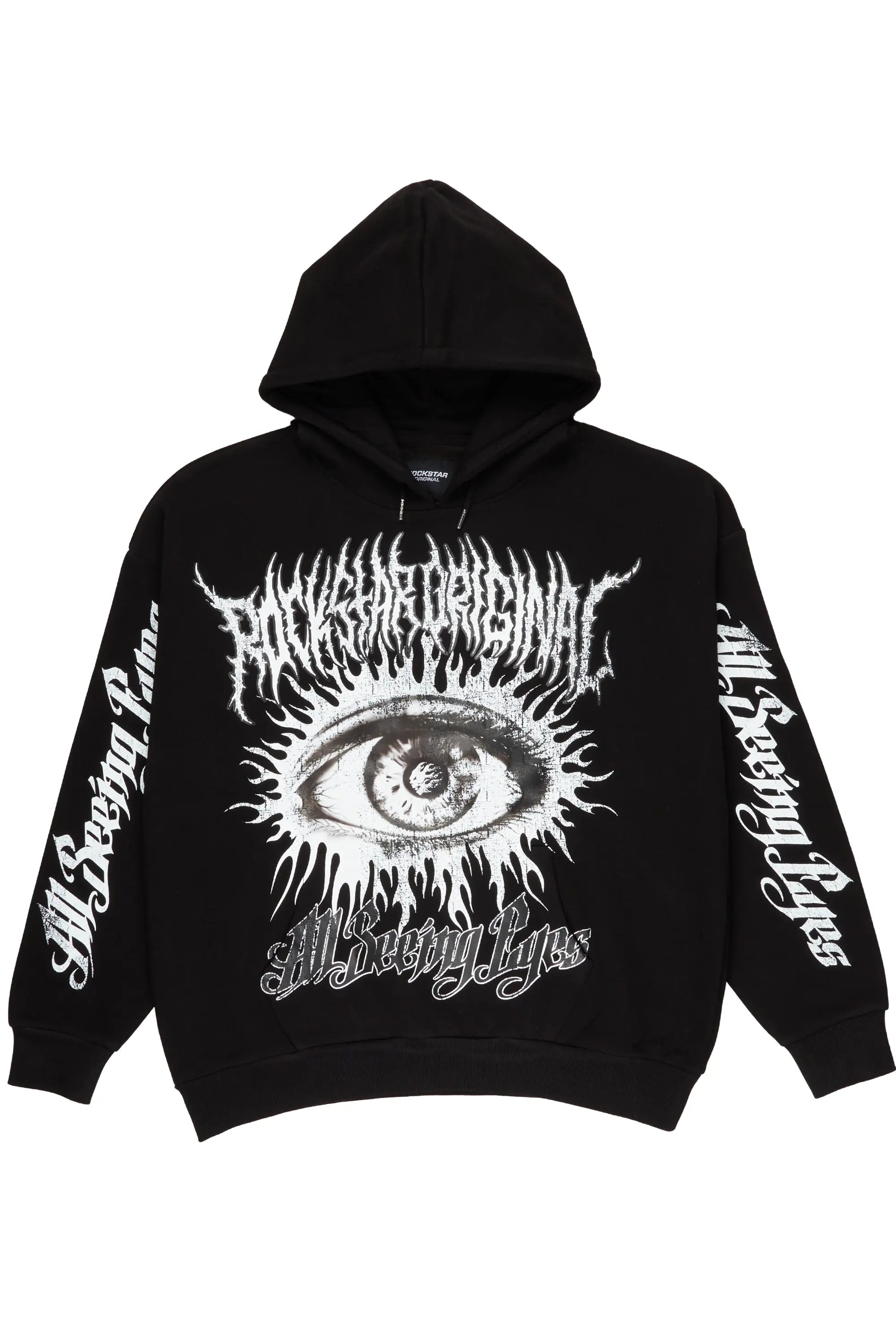 Cionna Black Oversized Hoodie Modern Women's 