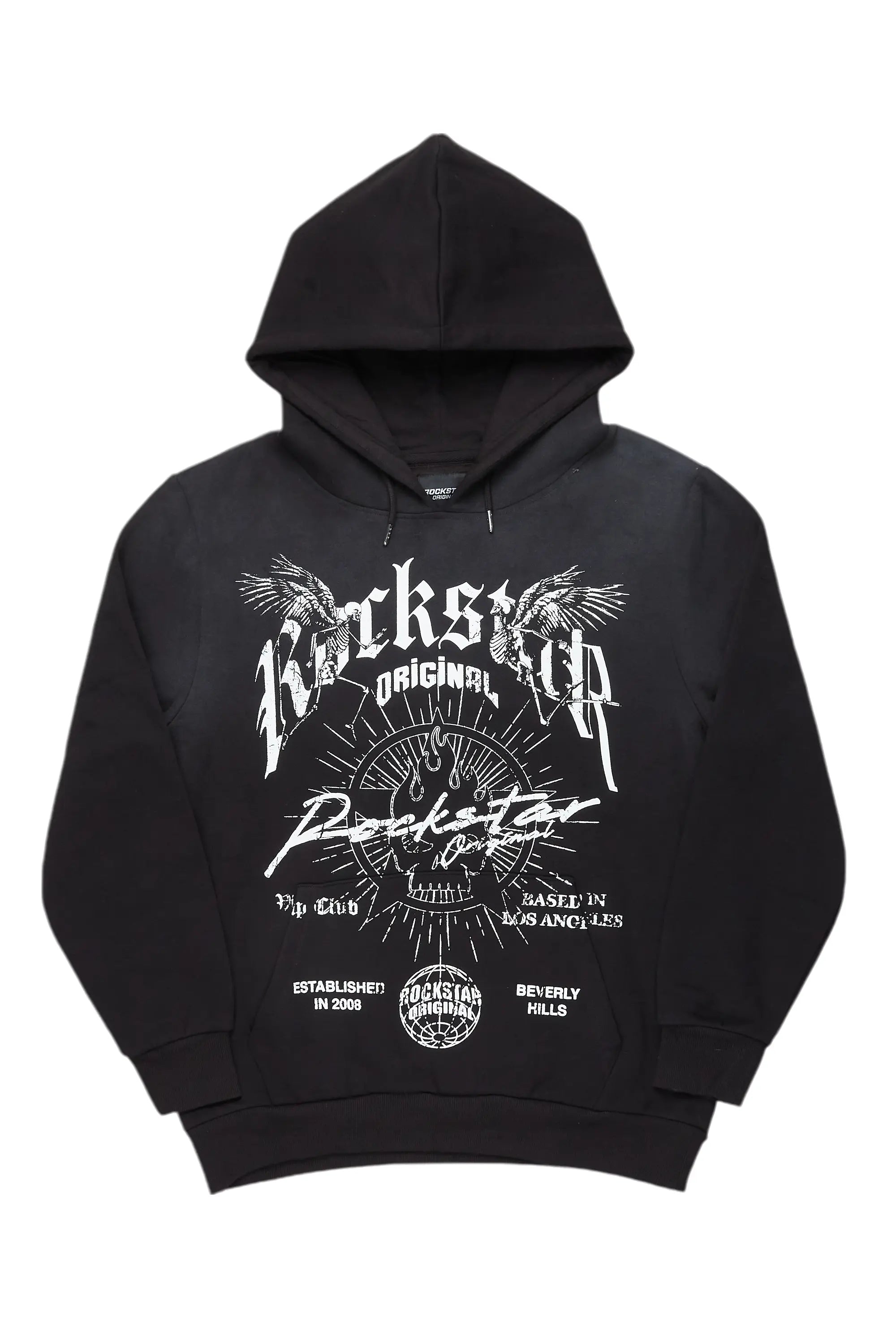 Labriana Black Oversized Hoodie Athletic Women's 