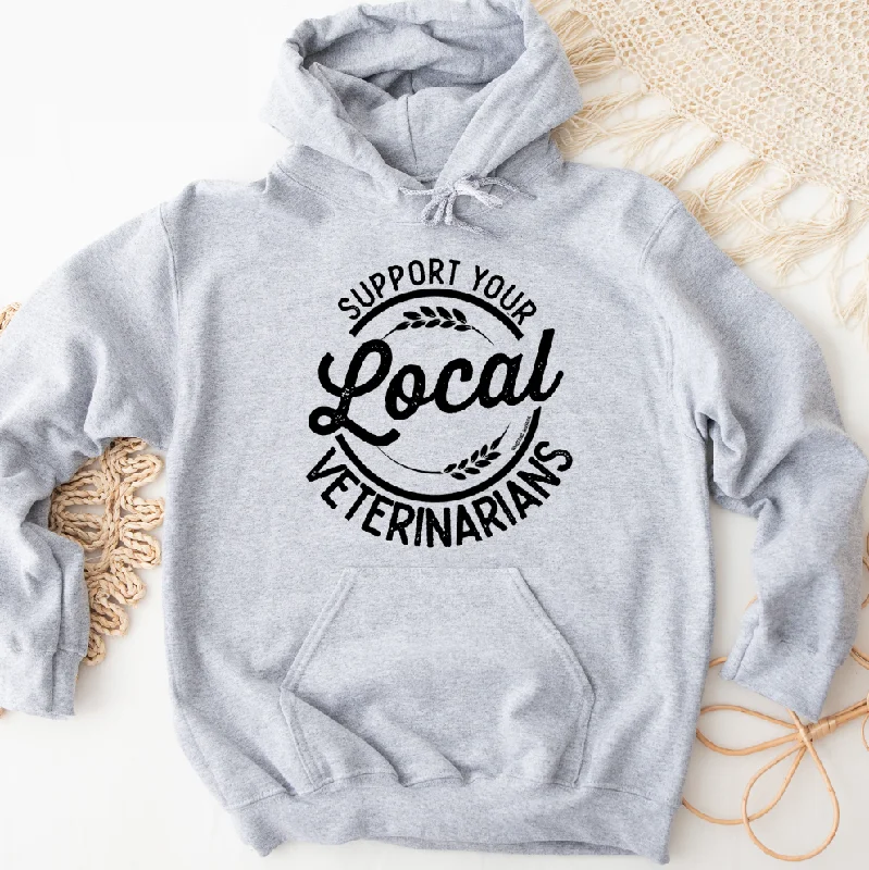 Support Your Local Veterinarians Hoodie (S-3XL) Unisex - Multiple Colors! Modern Women's Tech Support Your Local Veterinarians Hoodie (S-3XL) Unisex - Multiple Colors! Modern Women's Tech