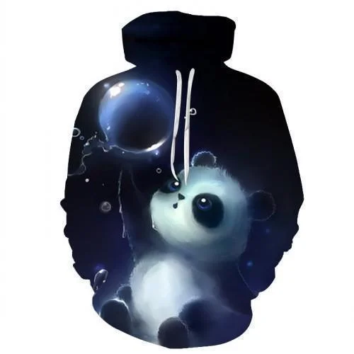 The Panda Print 3D Hoodie UNISEX purpose